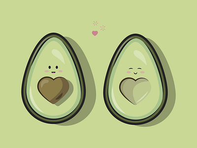 Valentine Avocado advertising art avocado illustrazione avocado toast design design idea graphic icon illustration illustrator art illustrators illustrazione digitale logo logodesign valentine