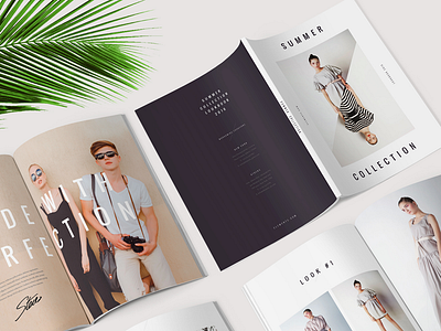 Summer Lookbook Collection / Fashion Magazine