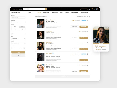 Collaboration Web Platform for Actors and Casting Directors