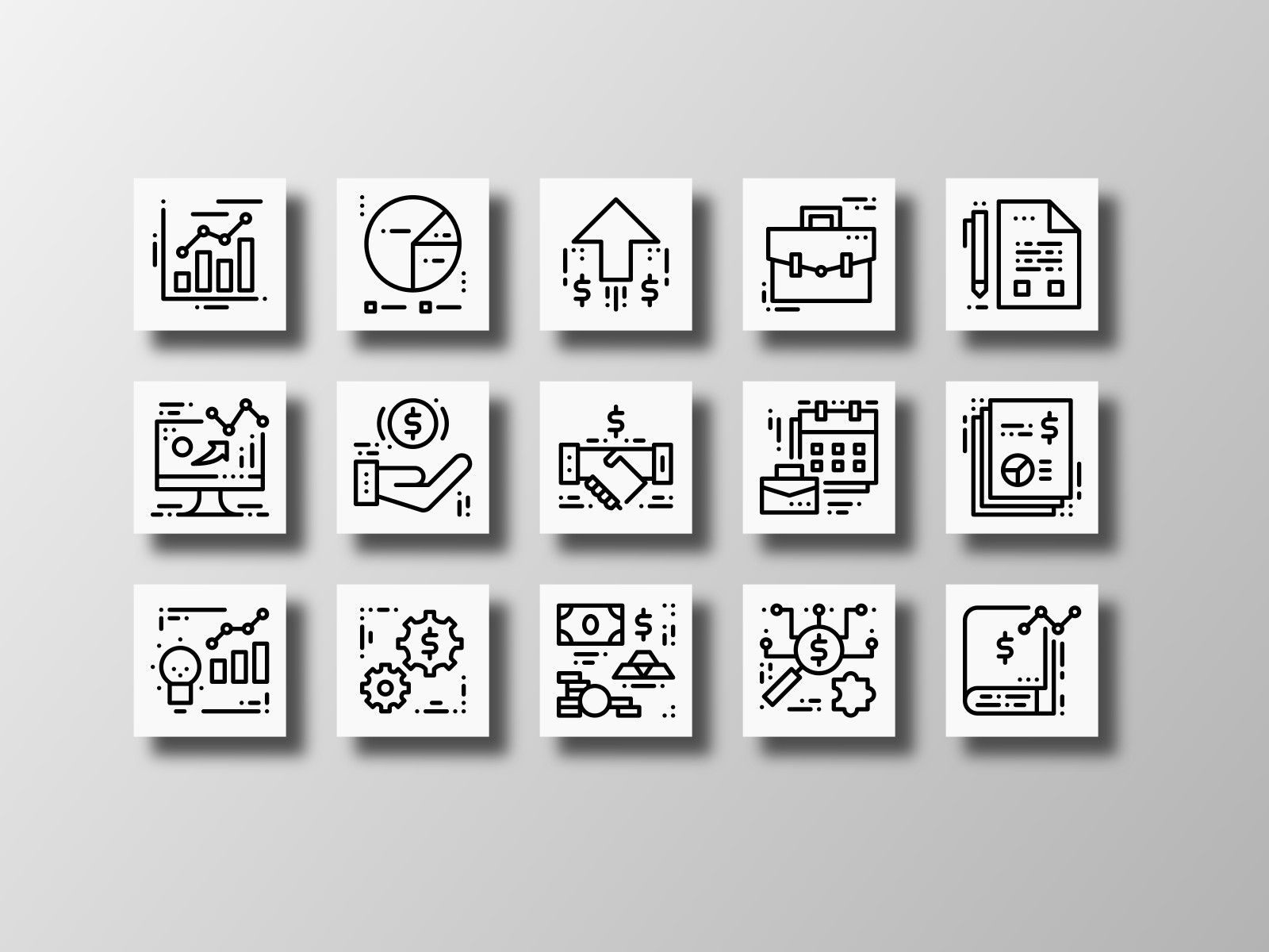 Business Solution (Outline) by Suryadi on Dribbble