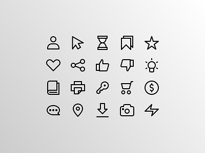 Basic UI - 02 app creative design doodle drawing icon icon bundle icon set iconfinder iconography outline pictogram shutterstock supply supplyanddesign ui uiux user interface vector web