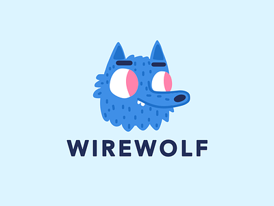 Wirewolf Mascot branding illustration logotype mascot monster werewolf