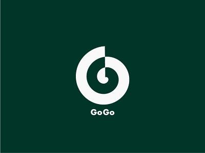 "GoGo" branding hello dribble logo