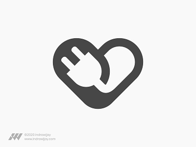 Love Electrical branding electric electrical electro icon logo love mark power