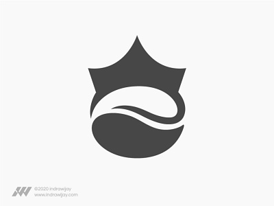 King Coffee Bean Logo