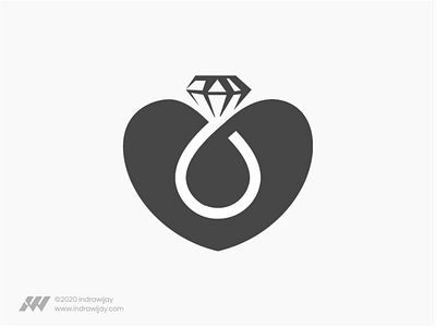 Love Diamond Logo Design