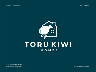 TORU KIWI - LODO DESIGN brand brand identity branding design design home homes indrawijay kiwi logo logo design logodesign logodesigner logomnark logos mark real estate symbol