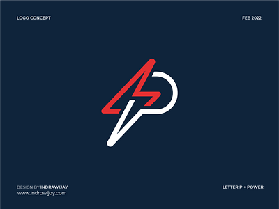 P Power Logo Design brand brandidentity brandingdesign clean design flash indrawijay lightning logo logo design logo designer logodesign logomark logos mark minimalist p power simple symbol