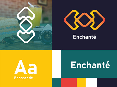 Enchante design food future icon logo logo design minimalist startup