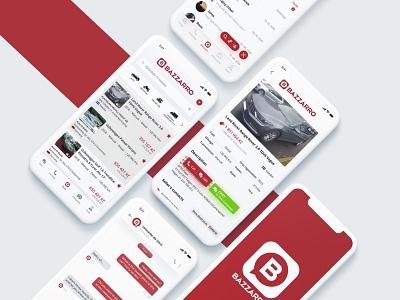 Buy & Sell car – Mobile app design