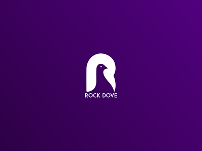 Rock x Dove Logo branding design logo design