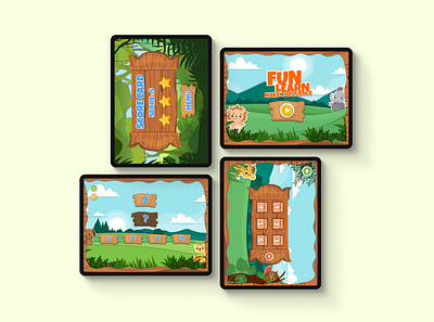 Fun Learn App | Brainstation 23 app design game design ui ux