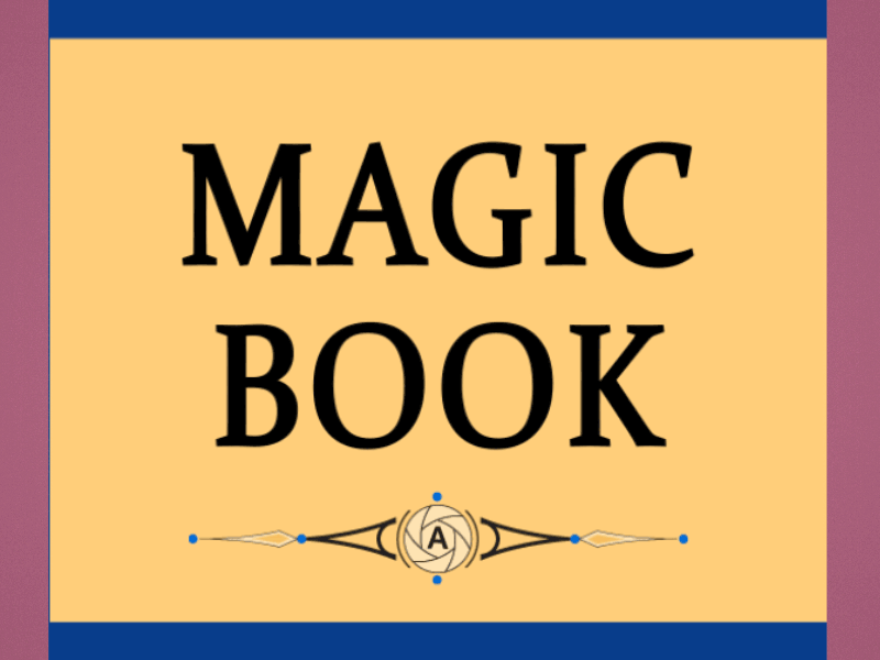 Open this Magic Book 3d after affects book cover creative design looped magic open book page reading rendered shape layers title typogaphy