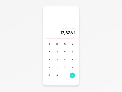 Mobile Calculator Design