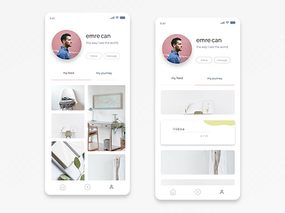 Mobile User Profile Design