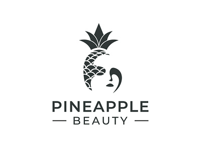Pineapple Beauty branding clean creative design graphic design illustration logo logodesign minimalist pineapple vector