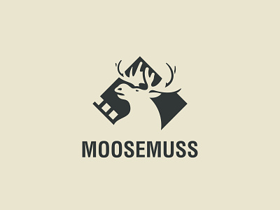 Moose branding clean creative design graphic design illustration logo logo design logodesign minimalist moose new logo ui vector