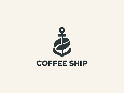 COFFEE SHIP branding clean creative creativity design graphic design icon illustration logo logodesign logomaker minimalist vector