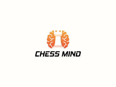 Chess Mind branding chess clean creative design game graphic design illustration logo logodesign minimalist vector