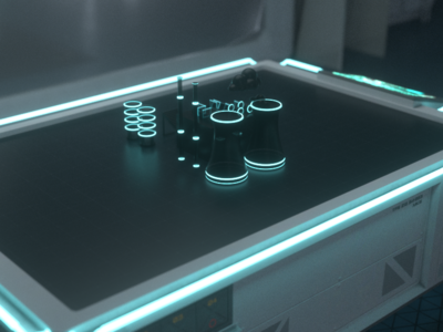 Future Table Tron Isometric