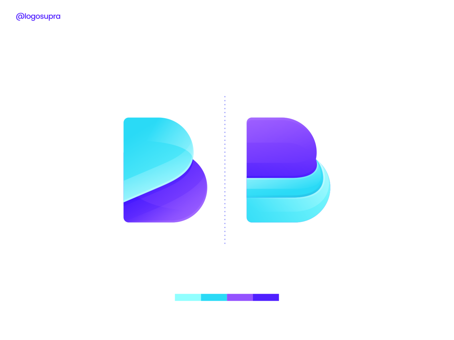 Letter B OF 36 Days Of Type. By Logo Supra On Dribbble