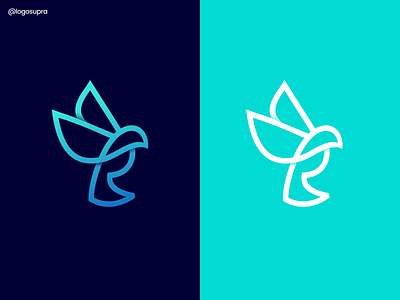 BIRD app brand and identity branding design icon illustration logo minimal monogram letter mark negative space logo startup vector
