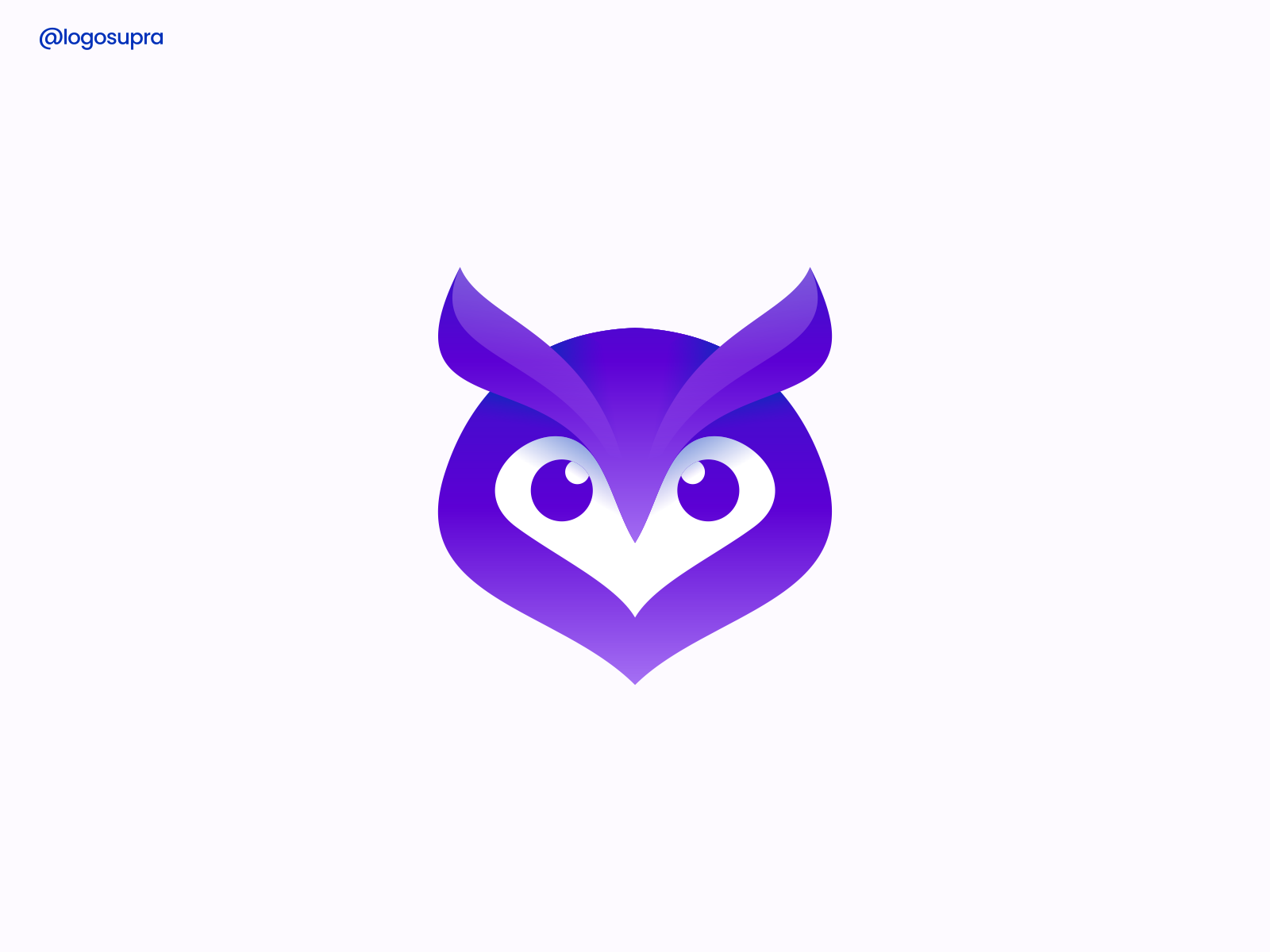 PURPLE OWL by Logo Supra on Dribbble