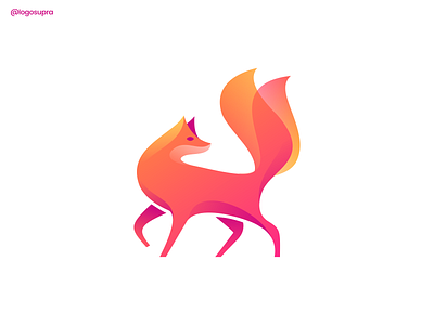 fox app brand and identity branding design icon illustration logo minimal vector web