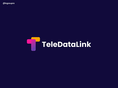 teledatalink app brand and identity branding design icon illustration logo minimal ui vector