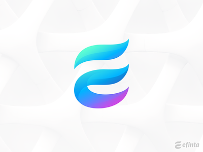 efinta brand and identity branding design icon illustration logo vector