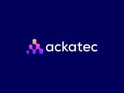 ackatec brand and identity branding design graphic design icon illustration logo ui ux vector