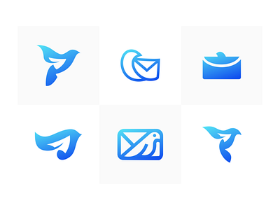 Canary Mail Logo Proposal brand and identity branding design icon illustration ios ios app logo logodesign minimal packaging design ui vector vectors visual identity web