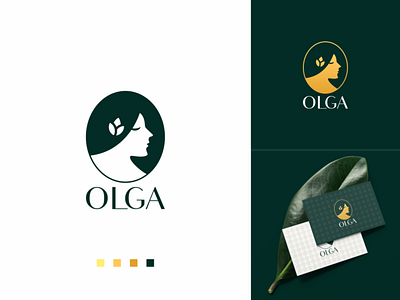 OLGA app brand and identity branding design icon illustration logo minimal vector web