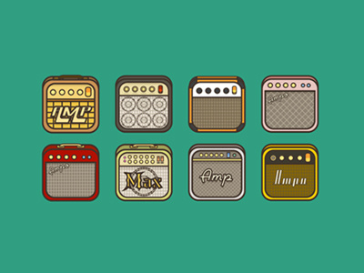 Amp Icon Set