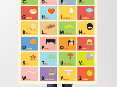 Alphabet Poster