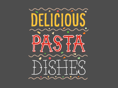 DELICIOUS PASTA DISHES delicious dishes font pasta recipes vegetables