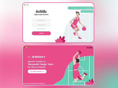 Rifo's First Shot on Dribbble design dribbble invitation flat illustration interface invitation ios minimal ui ux vector web