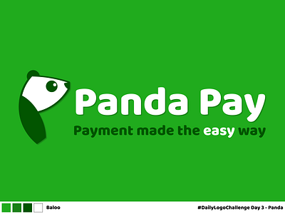 Panda - Daily Logo Challenge dailylogo dailylogochallenge design figma logo panda panda bear panda logo