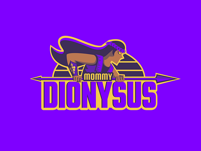 Mommy Dionysus Team Logo figma greek illustration logo sports sports logo team vector