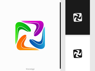 Abstract Square Logo