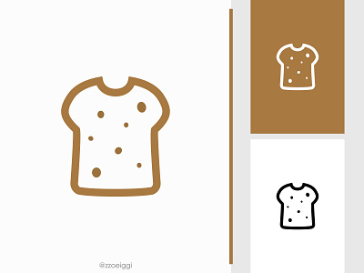 Bread Shirt Logo apparel bakery brand design brand designer bread cake clothes fashion food illustration logo design logo designer logo for sale logo idea logo inspiration logomark logotype restaurant shirt wheat