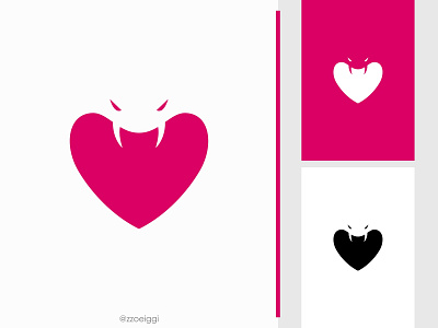 Cobra Love Logo adore animal brand design brand designer cobra couple head heart illustration king logo design logo designer logo for sale logo idea logo inspiration logomark logotype lovely poison snake