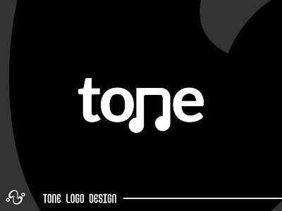 Tone Logo Design brand design brand designer illustration initial lettermark logo design logo designer logo for sale logo idea logo inspiration logomark logotype music musical musician note tone typographic typography wordmark