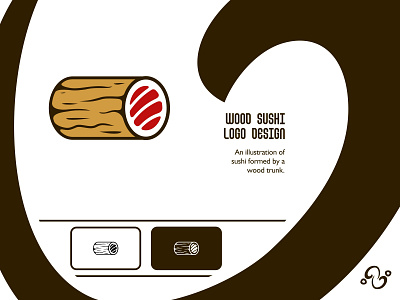 Wood Sushi Logo