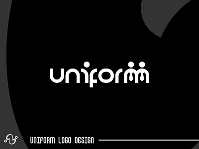 Uniform Logo apparel brand design brand designer clothes fashion illustration initial lettermark logo design logo designer logo for sale logo idea logo inspiration logomark logotype people typographic typography uniform wordmark