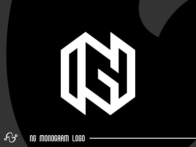 NG Monogram Logo alphabet brand design brand designer illustration initial letter lettermark logo design logo designer logo for sale logo idea logo inspiration logomark logotype monogram national geographic ng nocturnal typographic typography