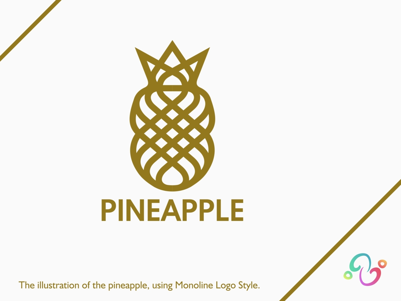 Pineapple Logo by Zzoe Iggi on Dribbble
