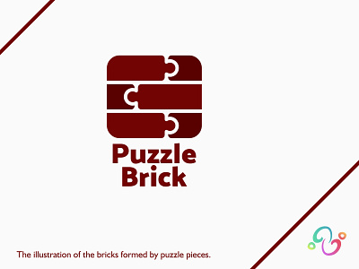 Puzzle Brick Logo