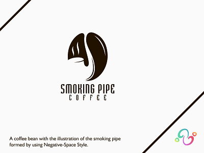 Smoking Pipe Coffee Logo