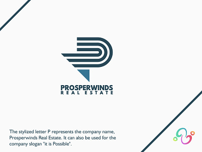 Prosperwinds Real Estate Logo (2022) brand design brand designer design hill florida house jacksonville logo design logo designer logo idea logo inspiration logo project logomark logotype mortgage project property prosperwinds real estate usa zzoe iggi